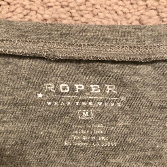 🌹 Roper Long Sleeved T-shirt Size M 🌹 - Picture 7 of 7